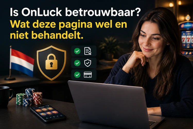 Is OnLuck betrouwbaar? Wat deze pagina wel en niet behandelt