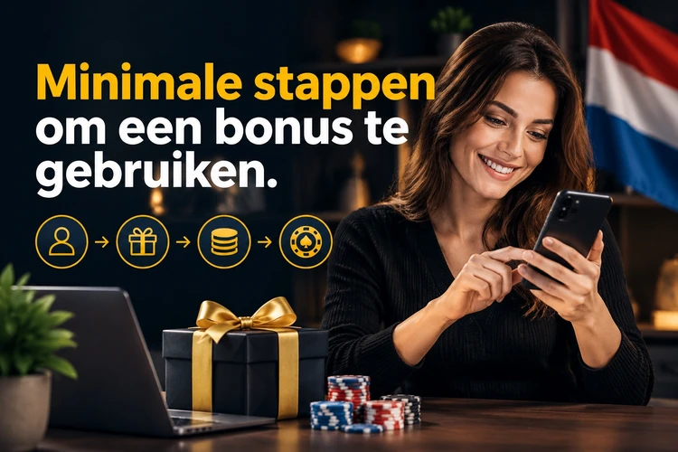 Minimale stappen om een bonus te gebruiken