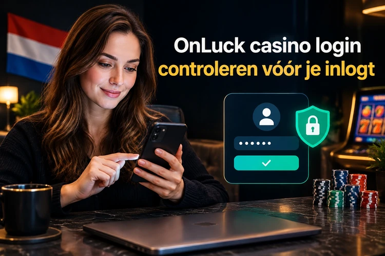 OnLuck casino login controleren vóór je inlogt