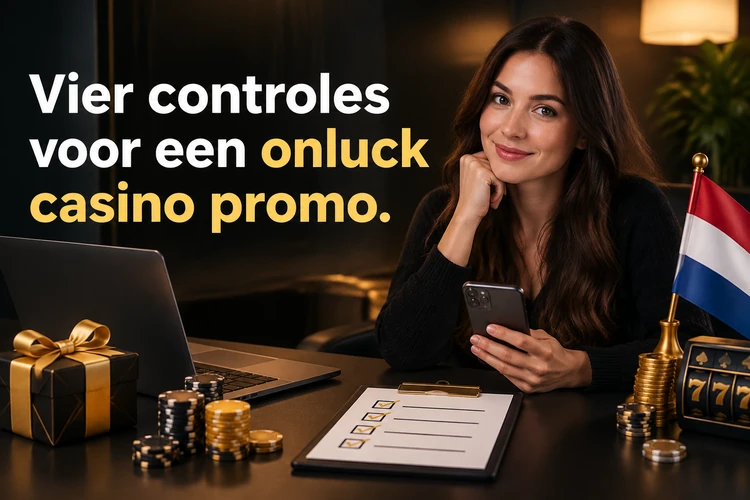 Vier controles voor een onluck casino promo