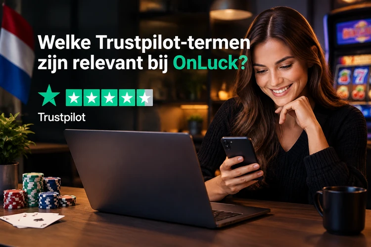 Welke Trustpilot-termen zijn relevant bij OnLuck?