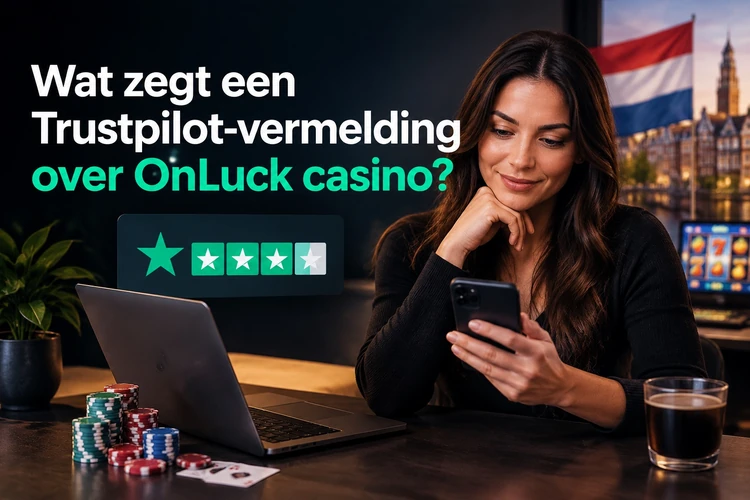 Wat zegt een Trustpilot-vermelding over OnLuck casino?