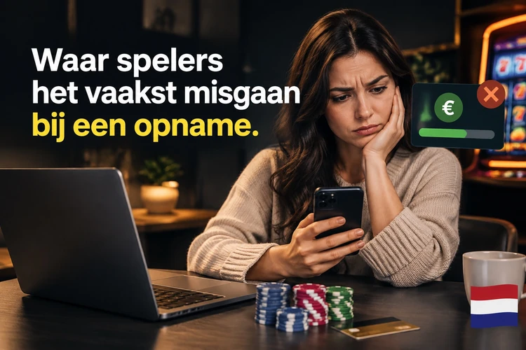 Waar spelers het vaakst misgaan bij een opname